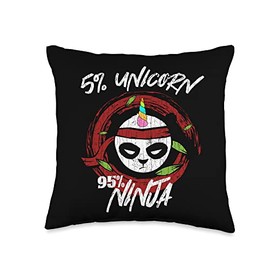 Funny Kung Fu Coach Graphic & More Kung Fu Coach Funny Black Belt Martial Arts Graphic Throw Pillow, 16x16, Multicolor