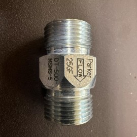 Parker 1/2" DT-500-MSMS-5 Parker In-Line Hydraulic Check Valve High Pressure - ORFS