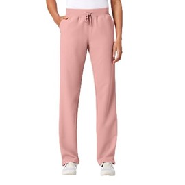 Jaanuu Xenos Women's 5-Pocket Classic Mid-Rise Scrub Pant - Mauve S