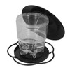 Bird Feeder 1L Durable ABS Easy Filling Transparent Container Portable