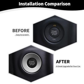 RT-TCZ for Jeep JL Push Start Stop Button Cover Trim Ring for Jeep Wrangler JL JLU Gladiator JT 2018-2024 Silver Interior Accessories