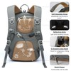 POWER KING Hiking Backpack 20L Foldable Travel Rucksack for Women