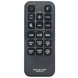 AKB74815331 Soundbar Replacement Remote Control Applicable for LG Sound Bar SH4 SPH5B-W SHC4 SH4D SPJ4B-W SJ3 SJ4