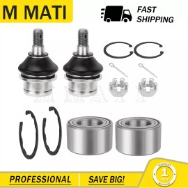 M MATI Front Wheel Bearing & Ball Joint for Kawasaki Teryx Teryx4 750 Teryx Teryx4 800