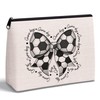 KAIOUS Soccer Gifts for Women — Soccer Ball Makeup Bag