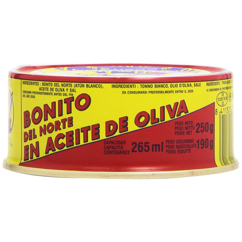 Ortiz White Tuna in Olive Oil, Fresh Tender Slices, Spanish