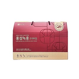 종근당건강 홍삼 녹용 프리미엄 선물세트 30포 Jonggeun-dang Health Red Ginseng Deer Antler Premium Gift Set 30 Packs