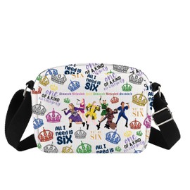 6 Musical Inspired Crossbody Bag Fans Gift Musical Lovers Gift 6 Queen Purse For Women (All I need is 6 handbag ca)