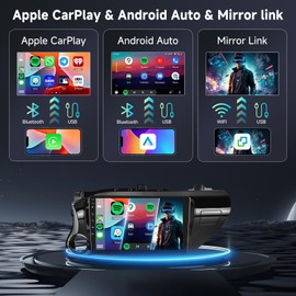 [6G+128G] 8-Core Car Radio for Toyota Hilux 2015-2020 Android Car Stereo with Bluetooth GPS,Hodozzy 10.1 Inch Touch Screen with Wireless Carplay Android Auto,WiFi USB,DSP,FM RDS