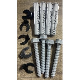 Chief 9900-002184 mounting hardware TV lags washers anchors