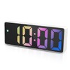 Ankilo Upgraded Digital Alarm Clock, LED Clock for Bedroom, Electronic