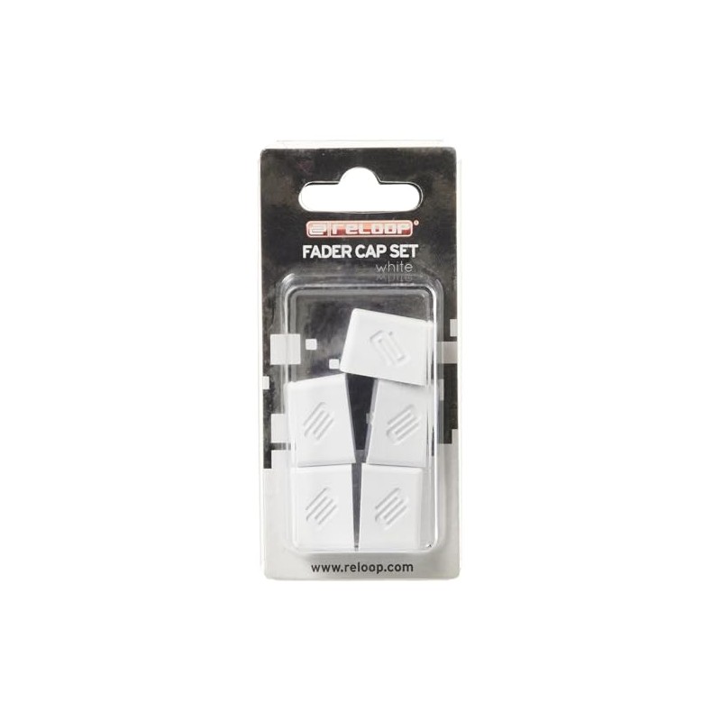 Reloop fader cap set white