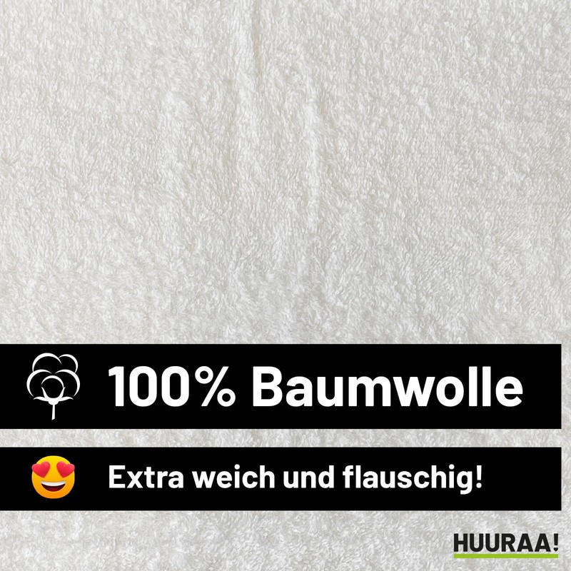 Huuraa Guest Towel Poodle Silhouette Gift 50 x 100 cm