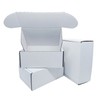 6x4x3 inch Small White Mailers Boxes Recyclable Corrugated Gift Box