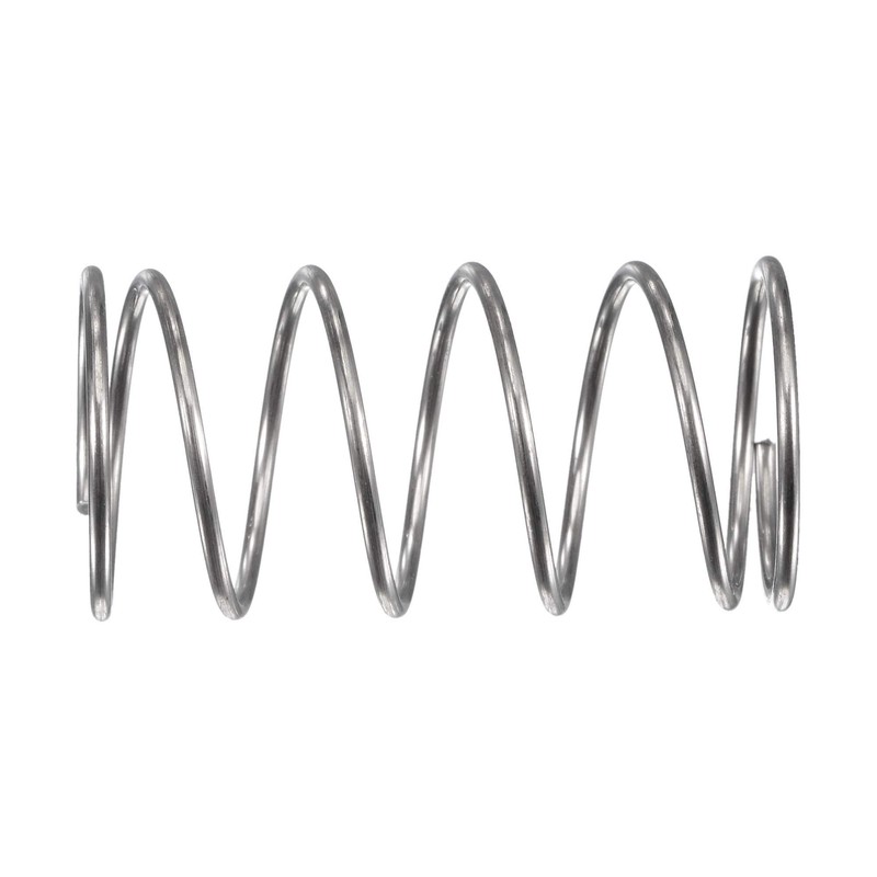 TA-VIGOR 5Pcs Compressed Spring, 16mm OD,1mm Wire Size, 18mm Compressed