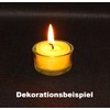 Bienenzauber 24 Beeswax Tealights Made from Pure Beeswax, Handmade Directly
