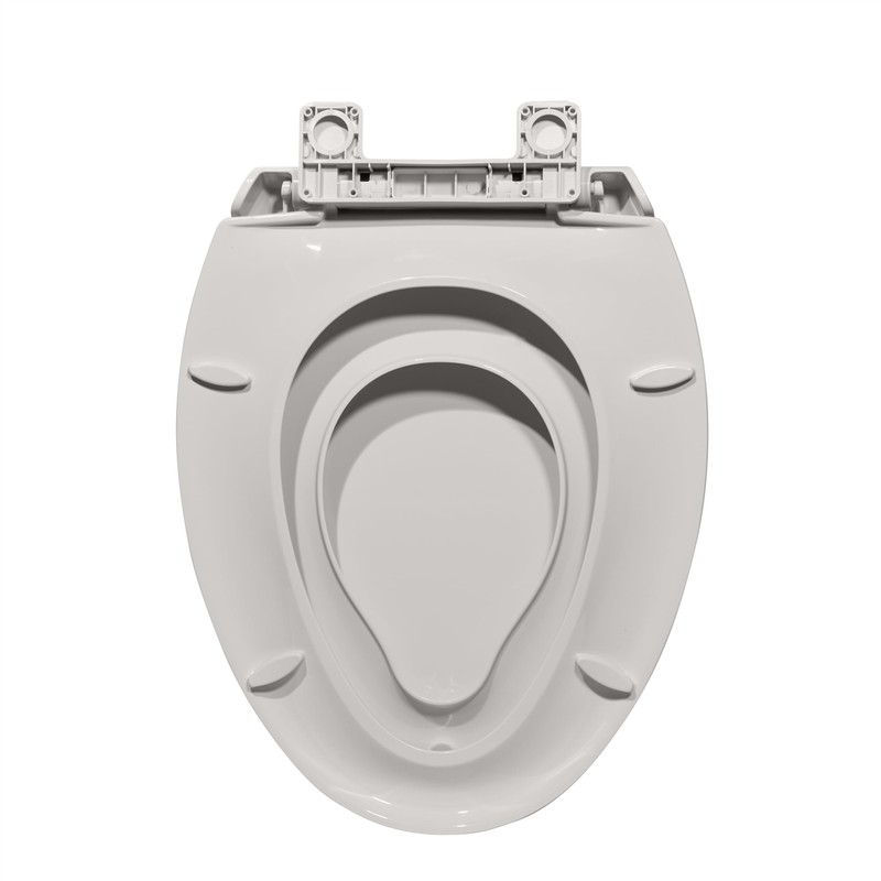 Toilet Seats Elongated,19" Extra Long Toilet Seat,Built-In Potty Training Seat