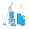 Escobilla Para Inodoro Desechable, Cepillo Para Baño Con 30pcs Toilet