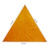 Outdoor Sun Shade Sail Triangle Canopy UV Resistant Waterproof Portable