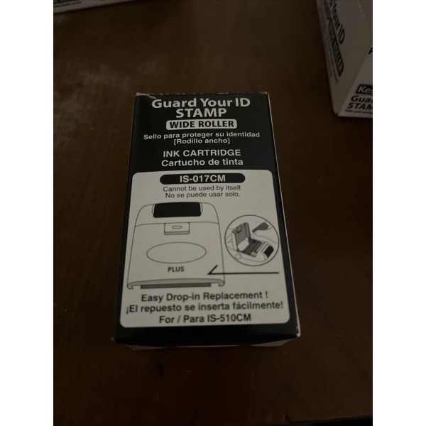 Kespon Guard Your Id Wide Roller Stamp REFILL Cartridge IS-017CM