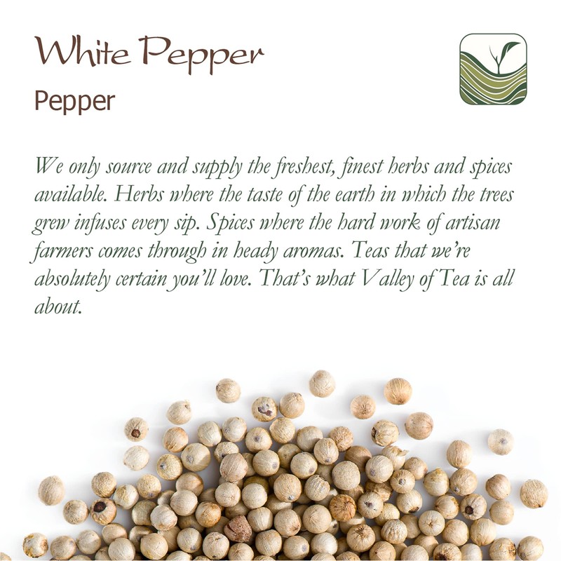 White Pepper Peppercorns Whole - White Peppercorn Spice 100g