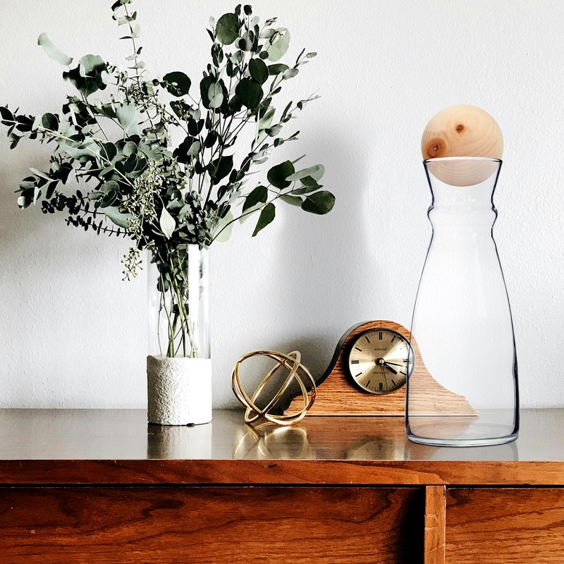 Pine Ball Set with 1 Litre Nimbus Water Carafe -