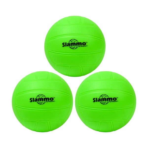 GoSports Slammo Official Replacement Balls 3-Pack | Works for All Roundnet Game Sets | Choose Between Competition Size or XL Size Balls