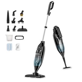 Steam Mop, 12-in-1 Powerful Handheld Steam Cleaner Detachable Steam Mops for Floor Cleaning, 565ML Removable Tank, 23FT Power Cable, MultiPurpose Steamer for Hardwood, Tile, Grout, Furniture