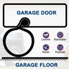 16.5FT Garage Door Bottom Seal Rubber 0.35'' Big P Bulb