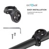 OcioDual GPS Mount Compatible with Garmin Mount Bicycle, Compatible with