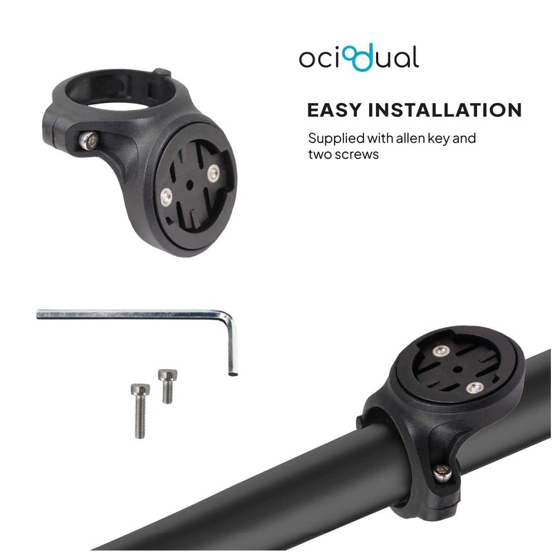 OcioDual GPS Mount Compatible with Garmin Mount Bicycle, Compatible with