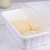 LUVCOSY 3 Packs Pizza Dough Proofing Box Tray, Stackable Bread