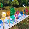 10PCS A4 Coloured Plastic Sheets,Plastic Light Filter Gel Reading Aid,A4