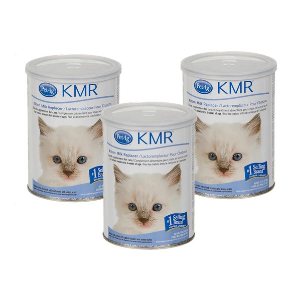 KMR Kitten Milk Replacer- 12oz Powder (3pk)