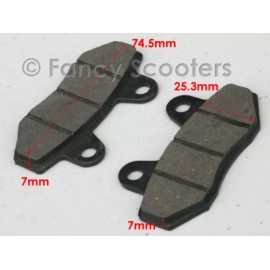FANCY SCOOTERS Coleman Realtree RT200 RB200 Mini Bike Brake Pads