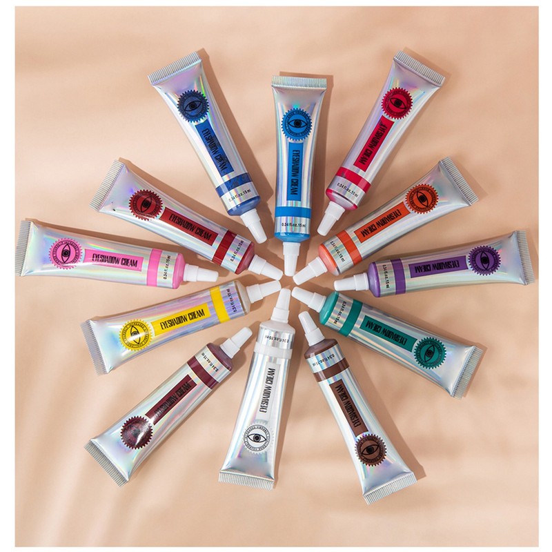 6 Pcs Eyeshadow Cream Colorful Matte Eye Shadow Make up