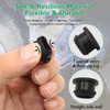 1/2 Inch Drill Hole, 3/8 Inch ID Silicone Rubber Top