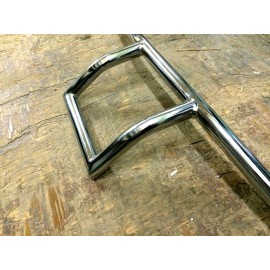 emgo 7/8" Box Drag Bars HANDLEBARS 6" Rise Chrome Chopper Bobber Vintage Motorcycle