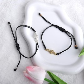 Matching Bracelets for Couples Music Lovers Girlfriend Boyfriend Christmas Gifts for Husband Wife Birthday Gifts for Musicain Singer Music Lover Gift for Best Friend Bracelets for 2