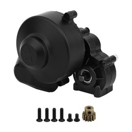 Pothyes Complete Gearbox Transmission with Gears Set 1/10 RC Crawler Axial SCX10 & SCX10 II 90046 90047 Replacement Part