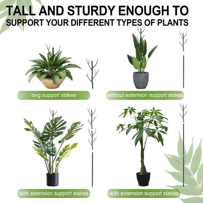 Vocray Plant Support Stakes for Indoor Plants,Trellis for House Potted