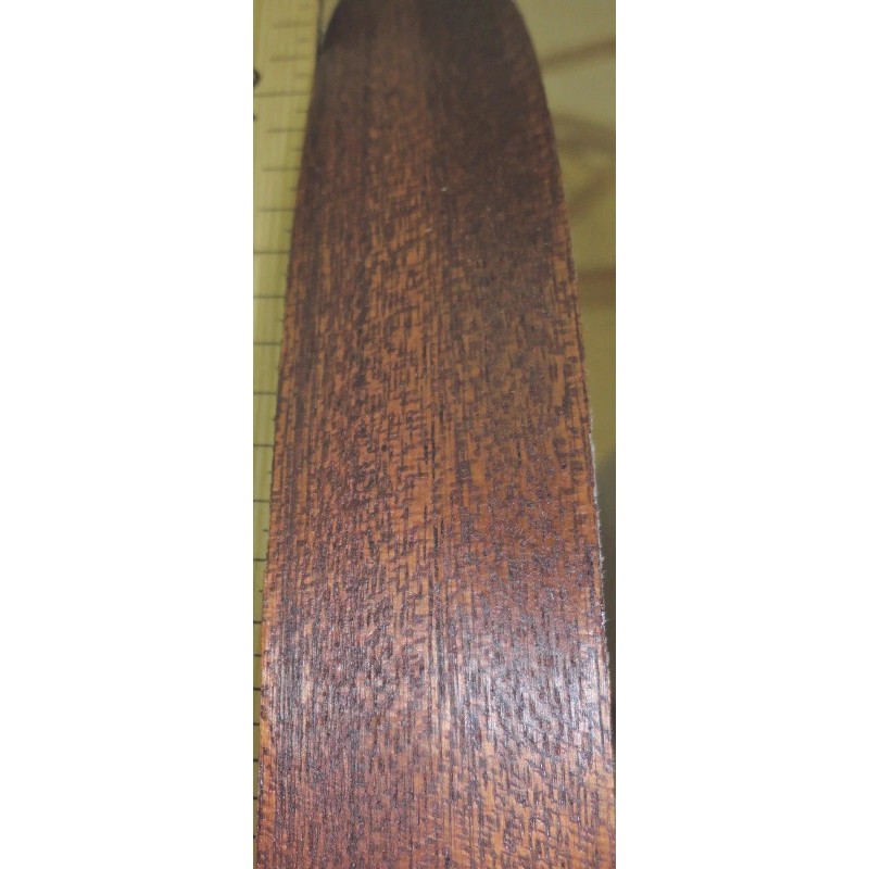 Sapele Ribbon Mahogany wood veneer edgebanding 7/8" x 120" with
