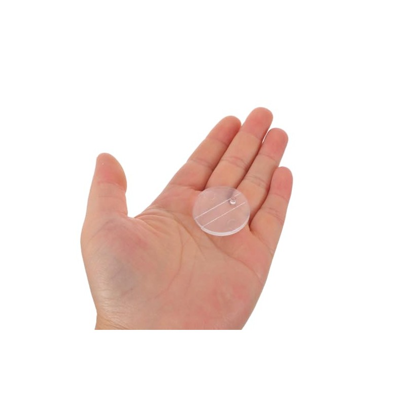 Toddmomy Base para Figuras de Acción 30 Piezas Acrílico Transparente