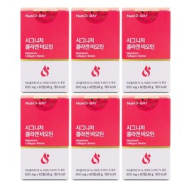 NutriDDay Signature Collagen Biotin 800mg x 60 tablets x 6 boxes / 뉴트리디데이 시그니처 콜라겐 비오틴 800mg x 60정 X 6박스 I