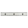 'Fish Chef' 30cm (12 Inch) White Plastic Ruler (RL00087320)
