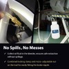 FIRSTINFO Brake Service Brake Fluid Bleeder Bottle/Receiver with Non-Return Check
