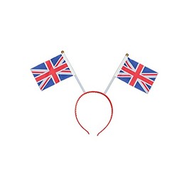 Wicked Costumes Great Britain Union Jack Head Boppers