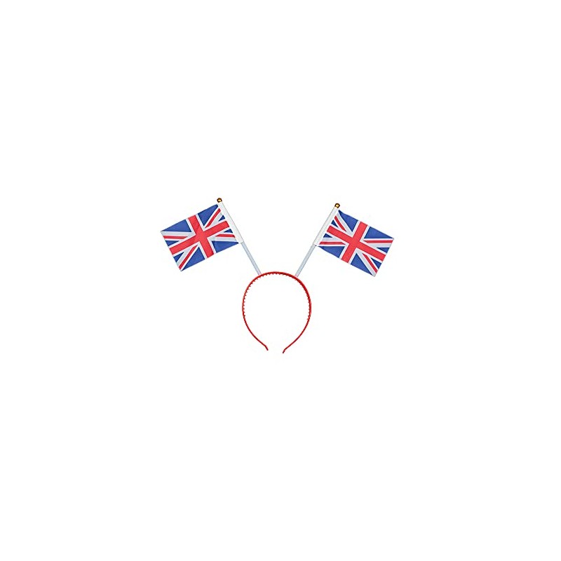 Wicked Costumes Great Britain Union Jack Head Boppers
