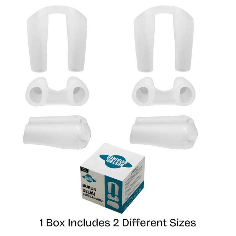 Nostril Retainer (2 Pack – Different Sizes) | Nose Splint