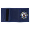 Armycrew Military Theme Embroidered Trifold Wallet (Navy, One Size)